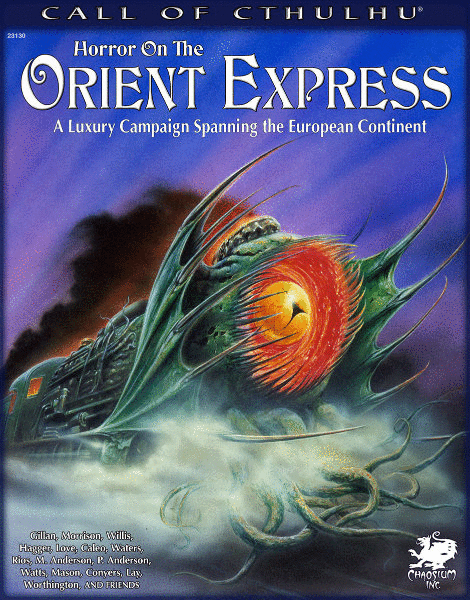Call of Cthulhu (7th Edition): Horror On The Orient Express 