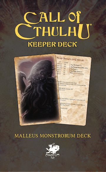 Call of Cthulhu (7th Edition): Keeper Deck: Malleus Monstrorum Deck 