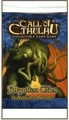 Call of Cthulhu CCG: Forgotten Cities Booster Pack 