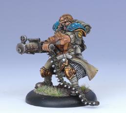 Warmachine: Cygnar (31040): Captain Maxwell Finn 