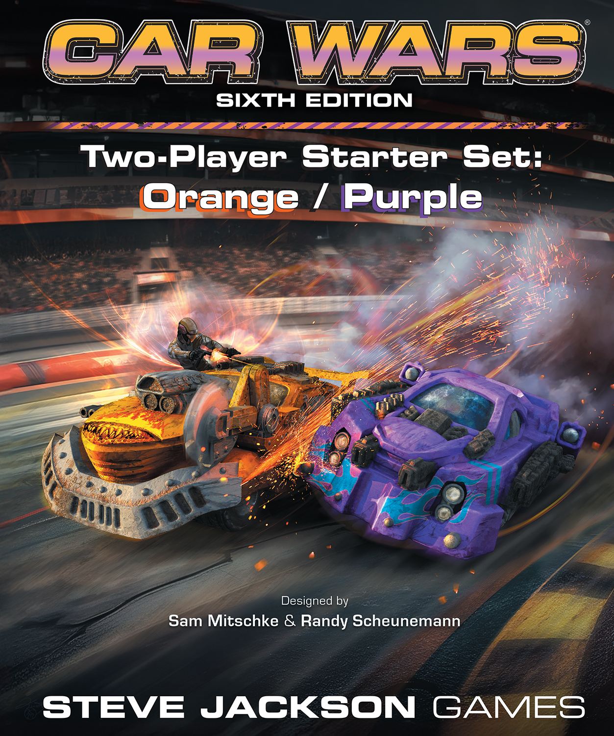 Car Wars: 2 Player Starter Set Orange/Purple 