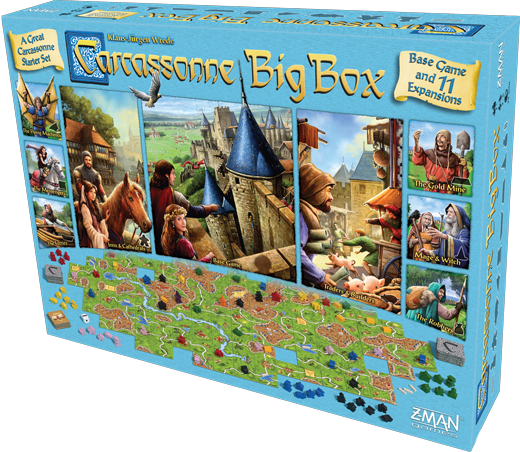 Z-man Games - Carcassonne: Big Box 2017 #ZM7856 [841333104344]