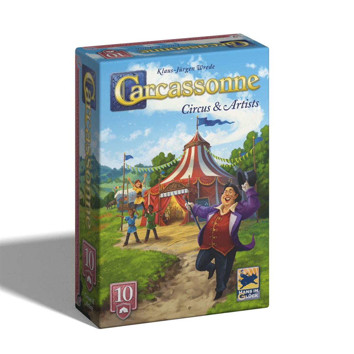Carcassonne: Exp 10: Circus & Artists 