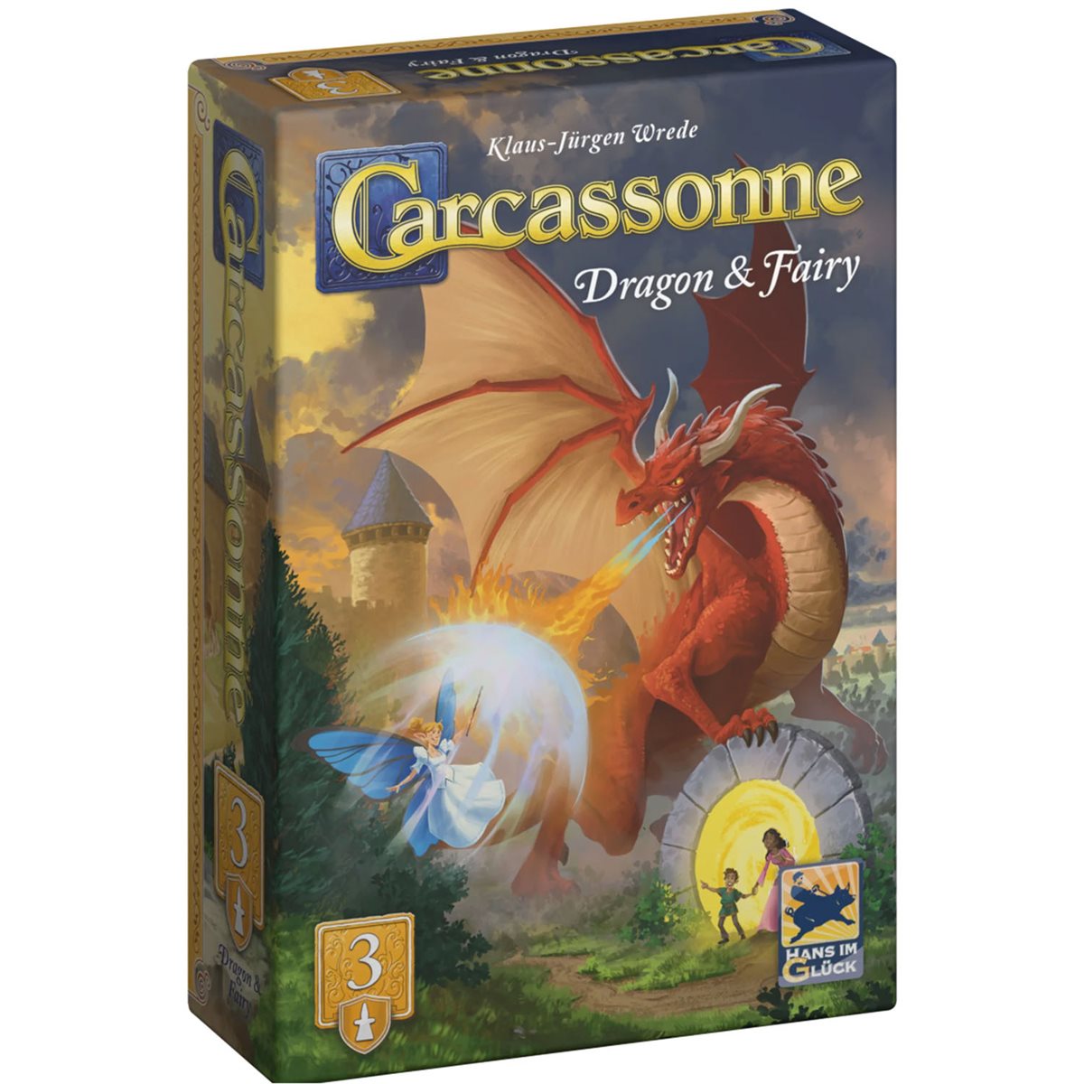 Carcassonne: Exp 3- Dragon & Fairy 