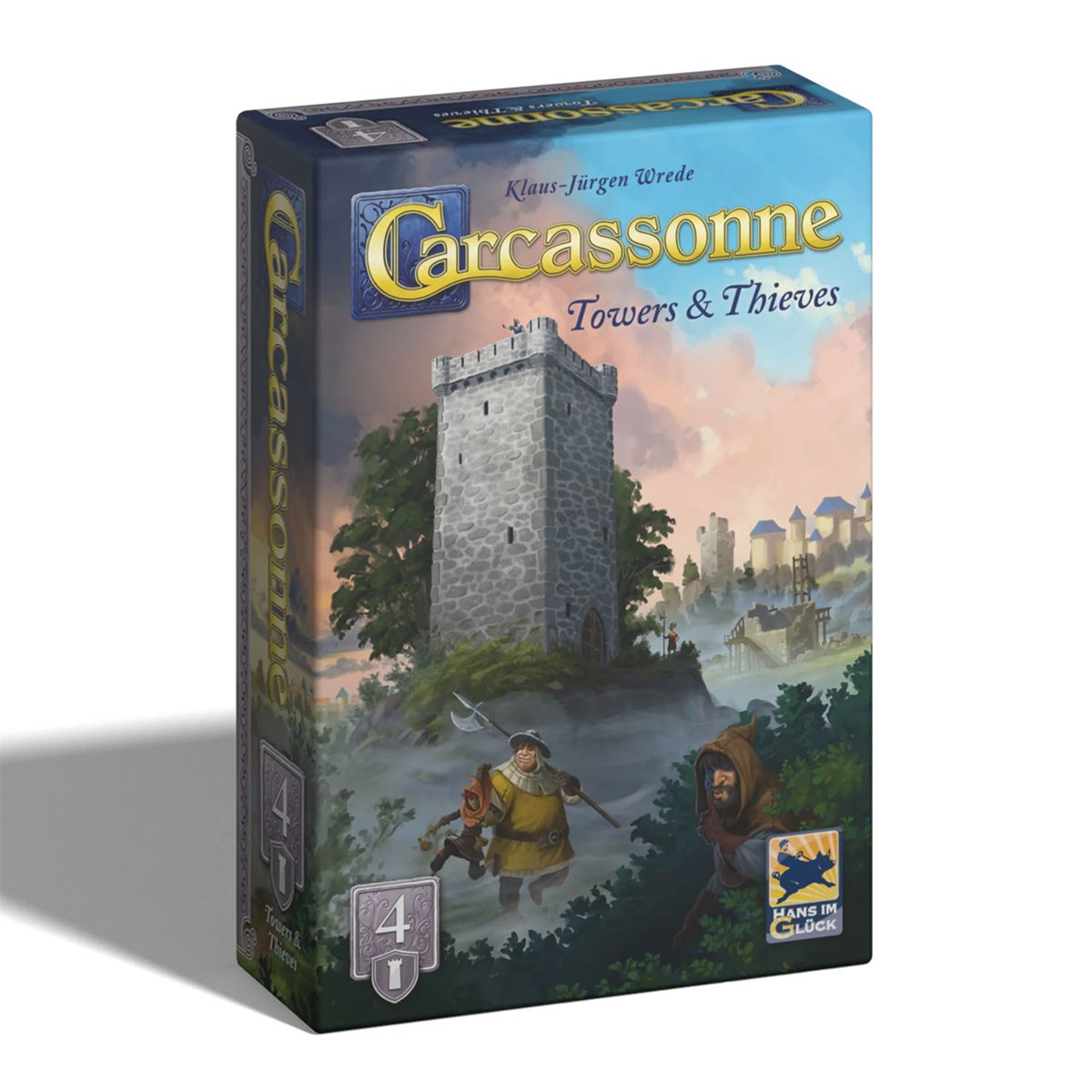 Carcassonne: Exp 4- Towers & Thieves 
