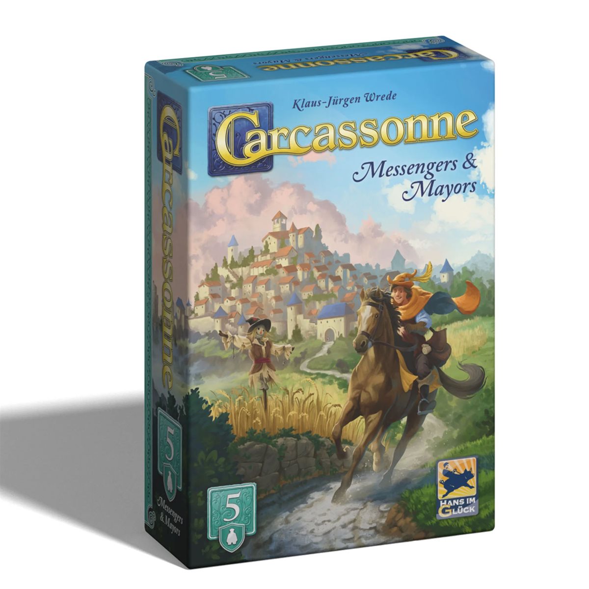 Carcassonne: Exp 5- Messengers & Mayors 