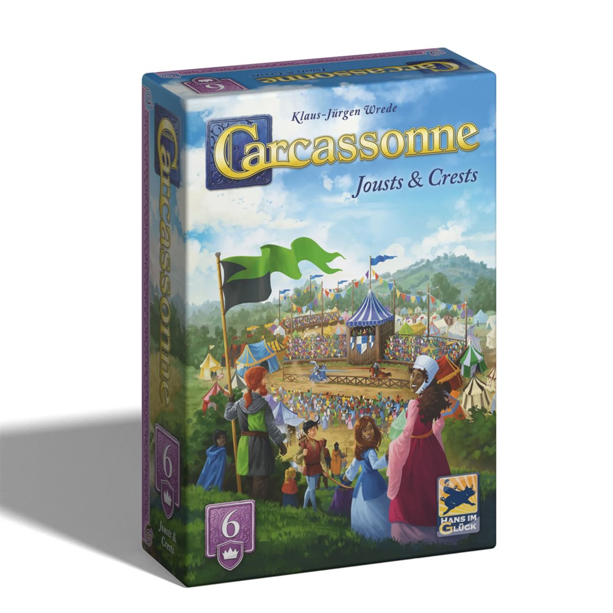Carcassonne: Exp 6- Jousts & Crests 