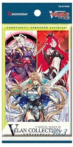 Cardfight Vanguard Over Dress: V CLAN COLLECTION Vol.3: Booster Pack  