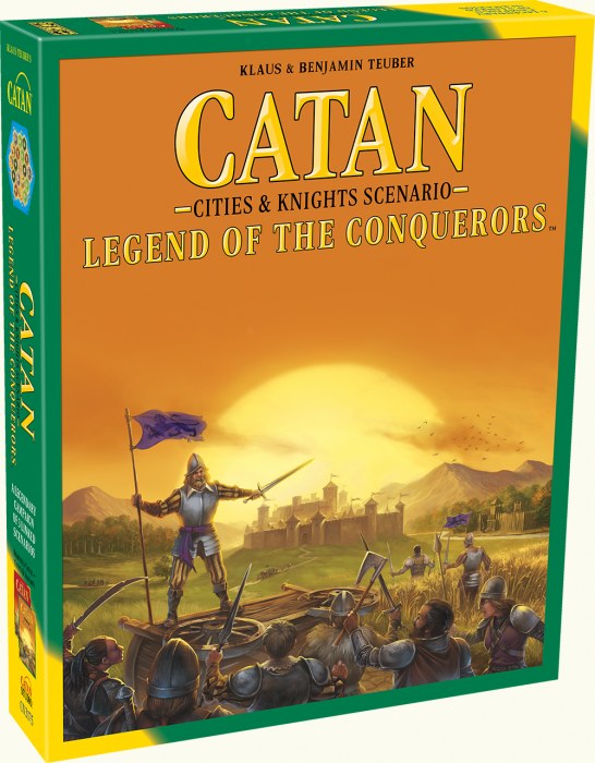 Catan (5th Edition): Expansion Cities & Knights: Scenario - Legend of the Conquerers 