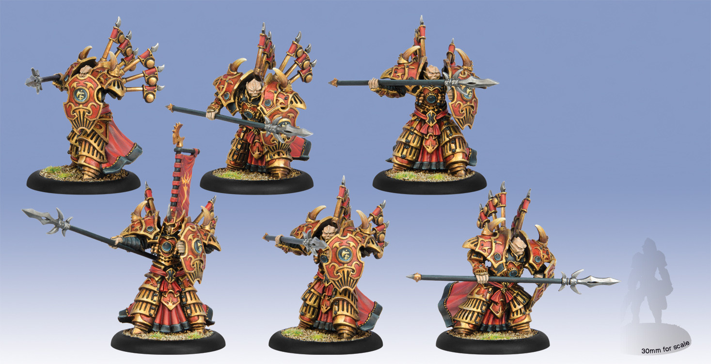 Hordes: Skorne (74069): Cataphract Cetrati Unit (Plastic) 