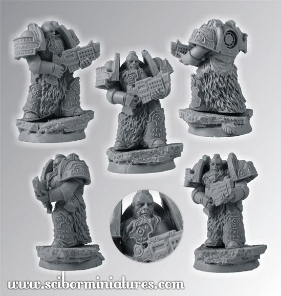 Scibor Monstrous Miniatures: SF Celtic Veteran #1 