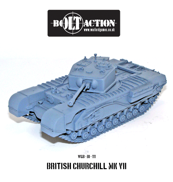 Bolt Action: British: Churchill (Resin) 