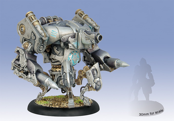 Warmachine: Convergence of Cyriss (36002): Cipher/ Inverter/ Monitor Heavy Vector 
