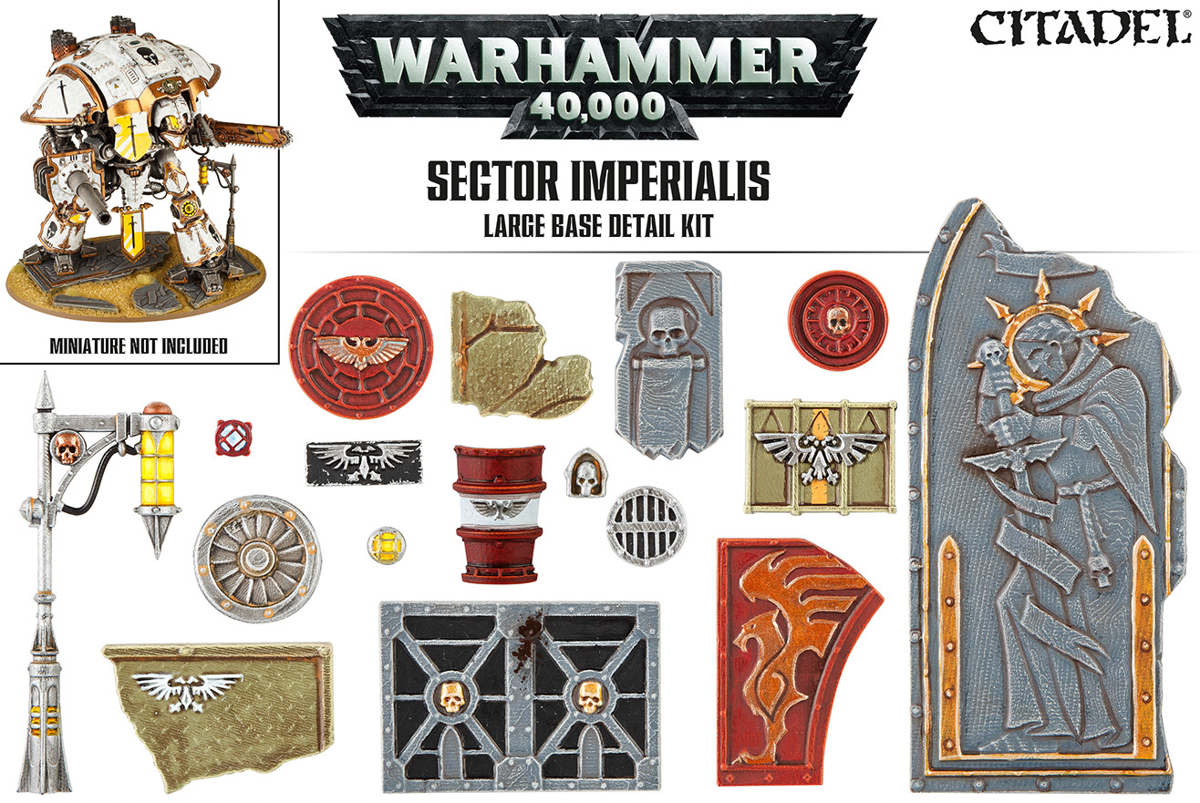 Citadel: SECTOR IMPERIALIS: Large Base Detail Kit 
