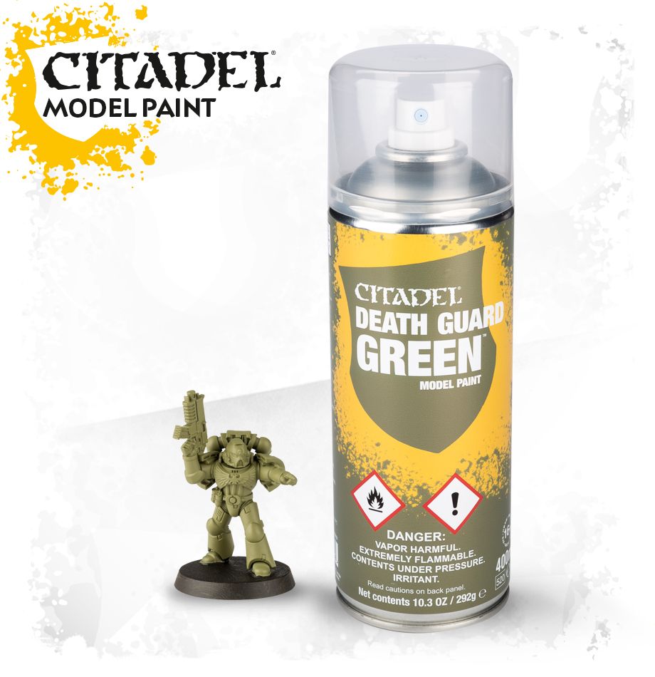 Citadel Spray Primer: Death Guard Green 