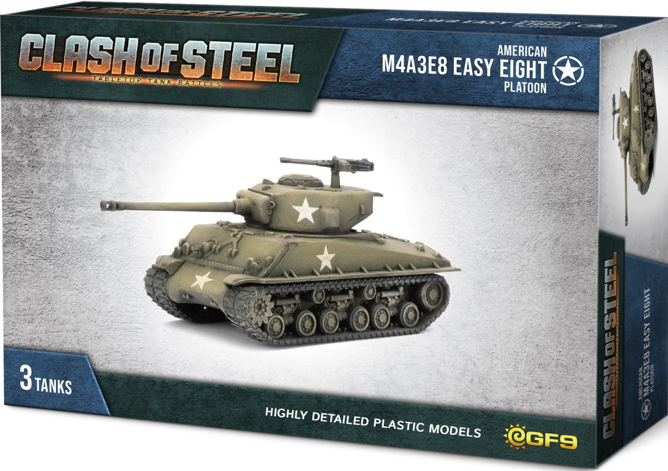 Clash of Steel: American M4A3E8 Easy Eight Platoon 