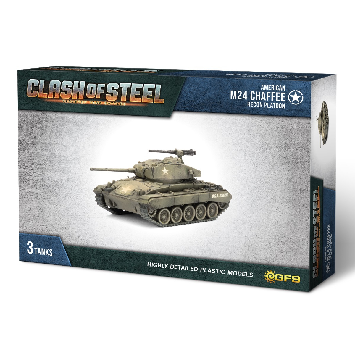 Clash of Steel: American M24 Chaffee Recon Platoon 