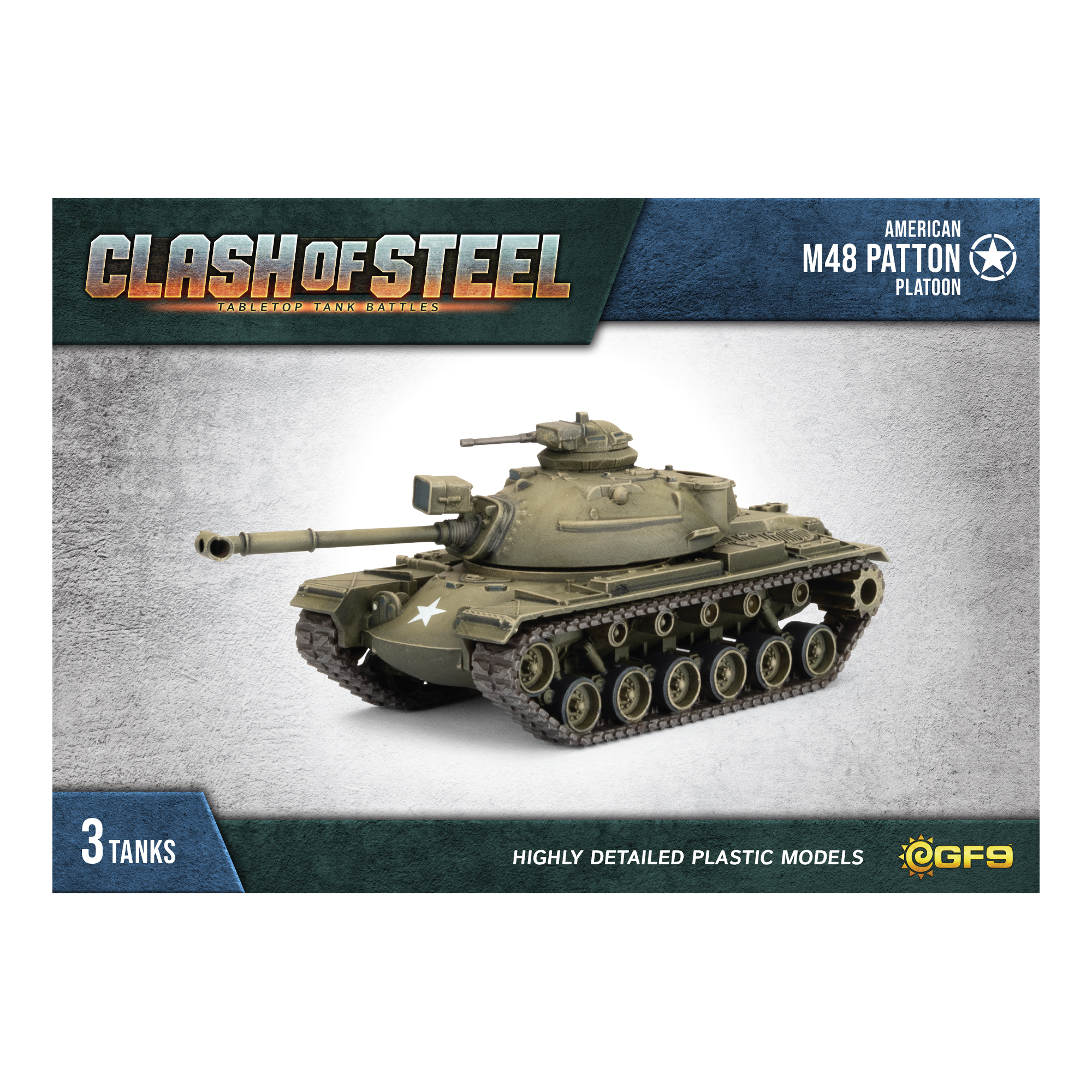 Clash of Steel: American M48 Medium Tank Platoon 