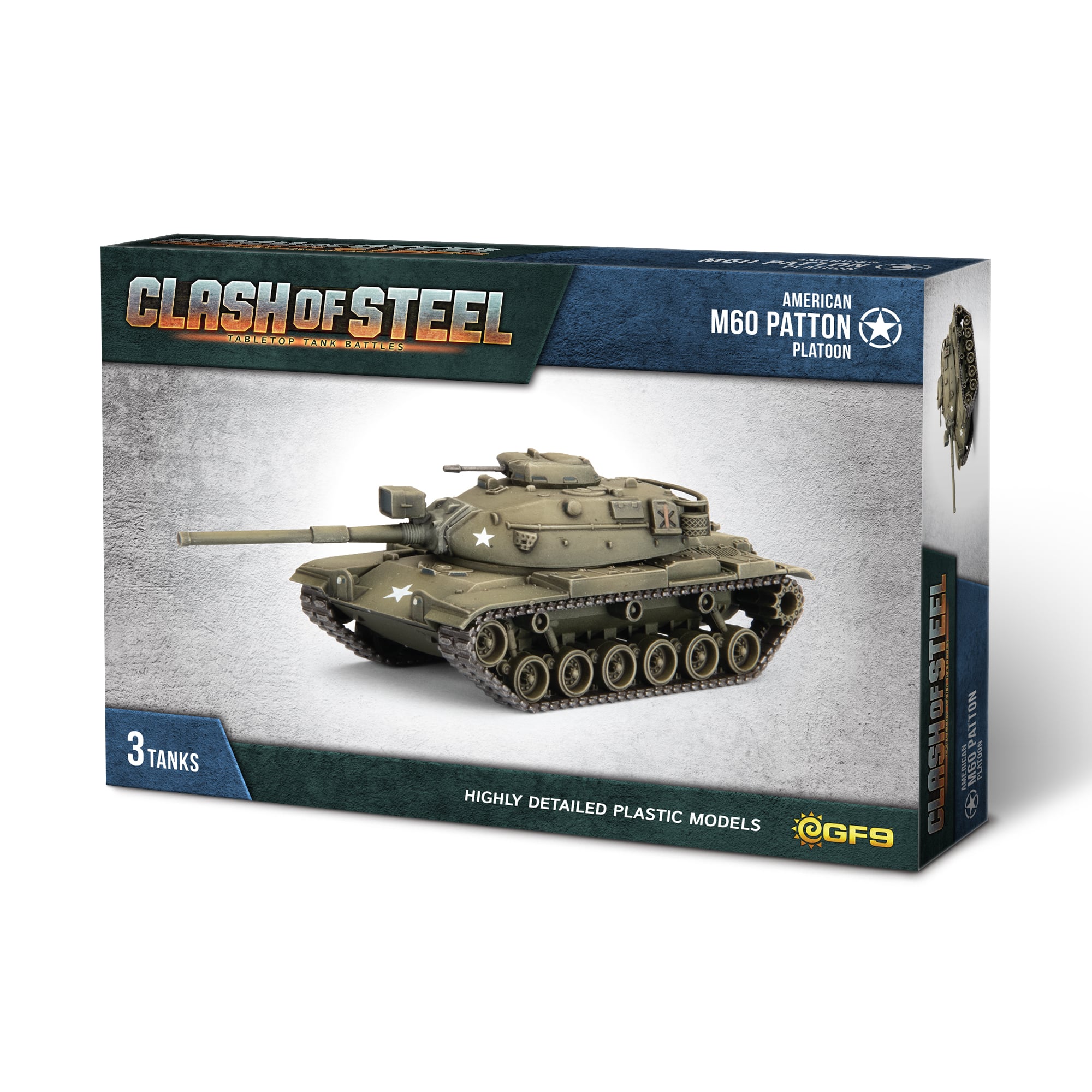 Clash of Steel: American M60 Patton Platoon 