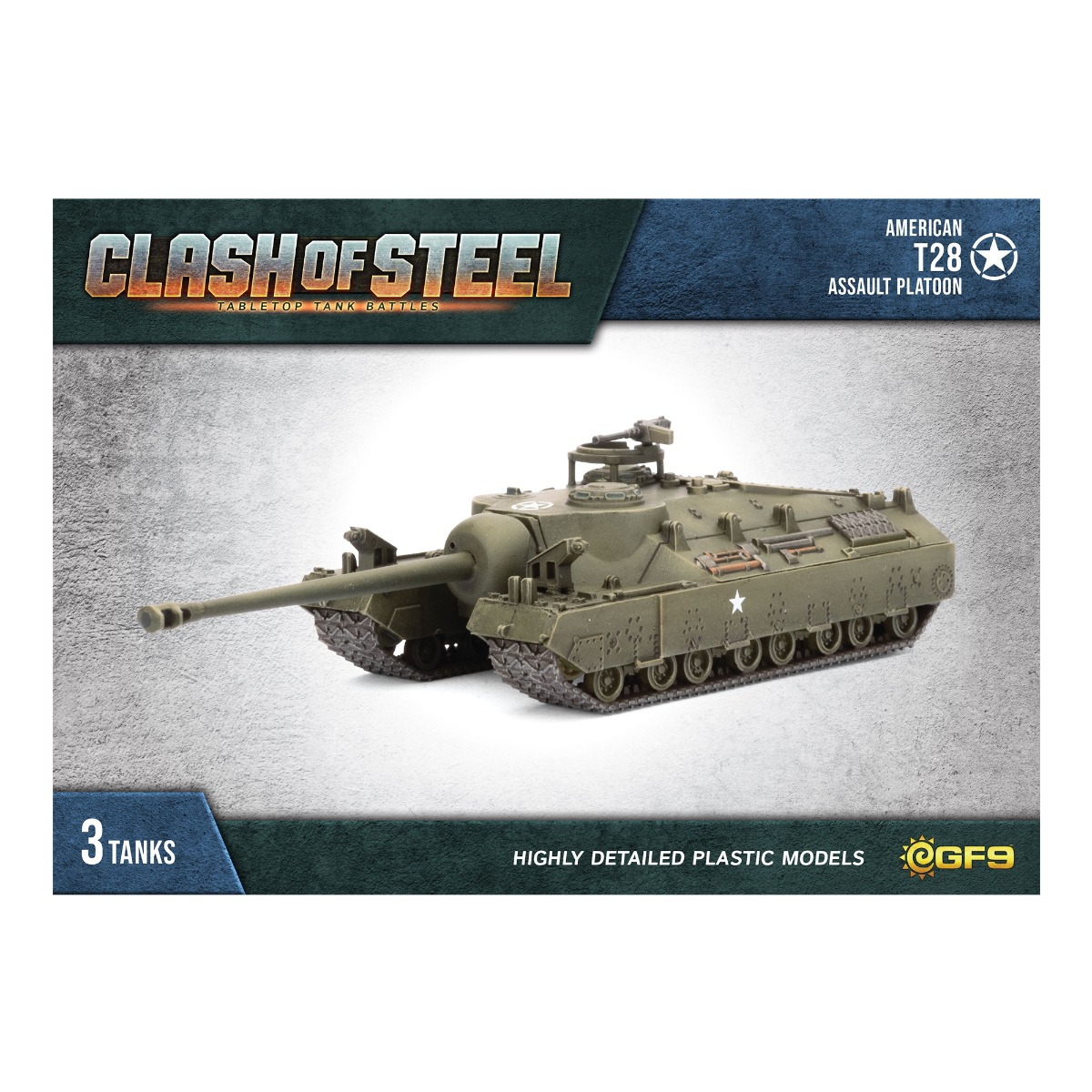 Clash of Steel: American T28 Assault Platoon 