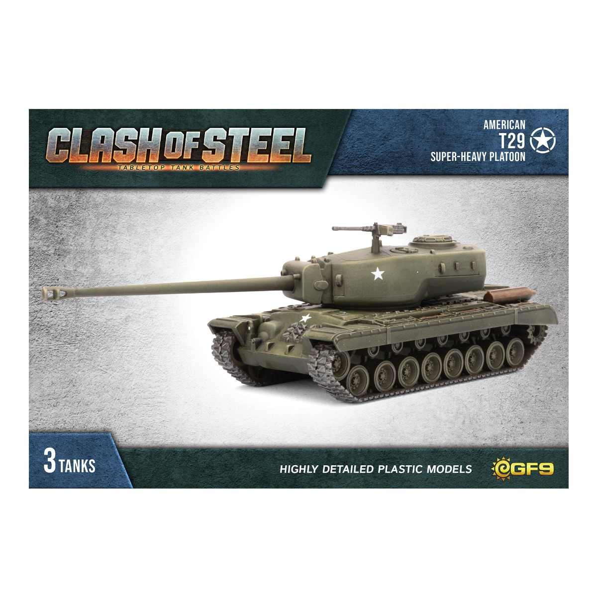 Clash of Steel: American T29 Super-Heavy Platoon 
