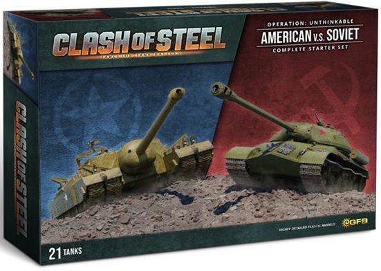 Clash of Steel: OPERATION UNTHINKABLE AMERICAN VS SOVIET COMPLETE STARTER SET 