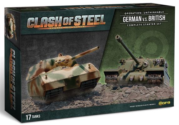 Clash of Steel: OPERATION UNTHINKABLE GERMAN VS BRITISH COMPLETE STARTER SET 