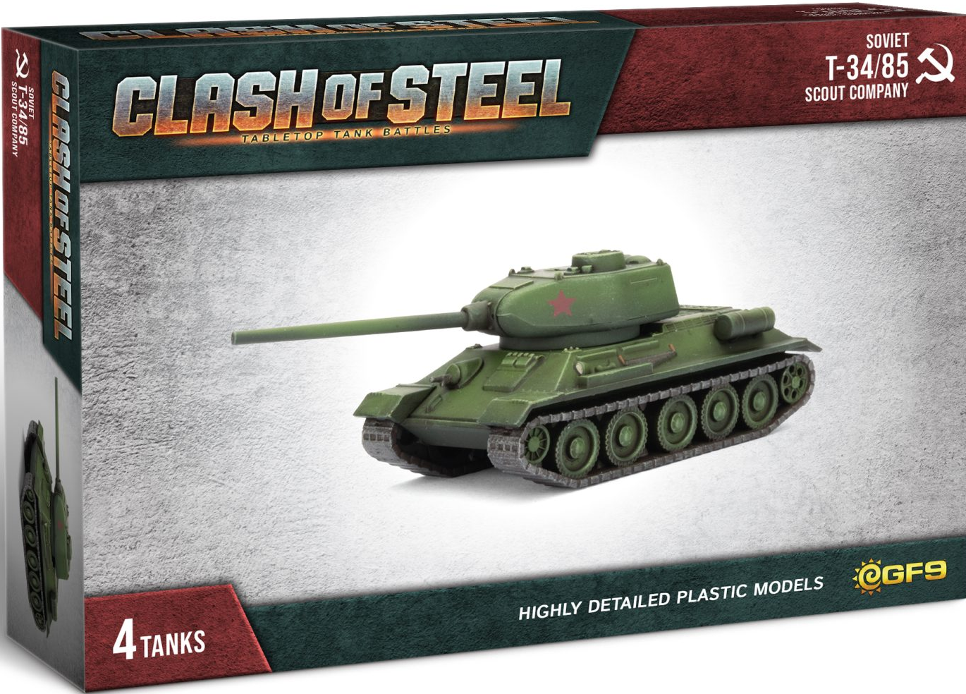 Clash of Steel: Soviet T-34/85 Scout Company 