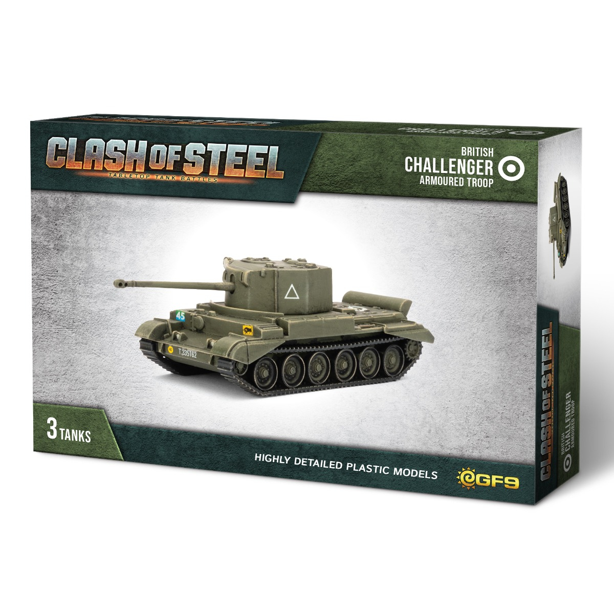 Clash of Steel: War of Unification: British Challenger Armoured Troop 