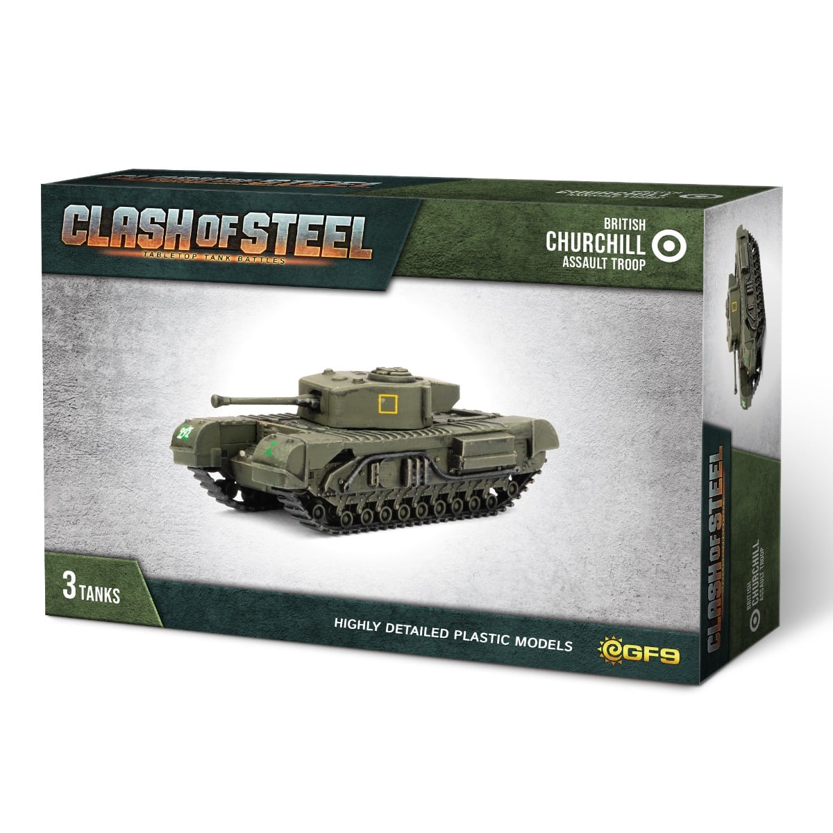 Clash of Steel: War of Unification: British Churchill Assault Troop 