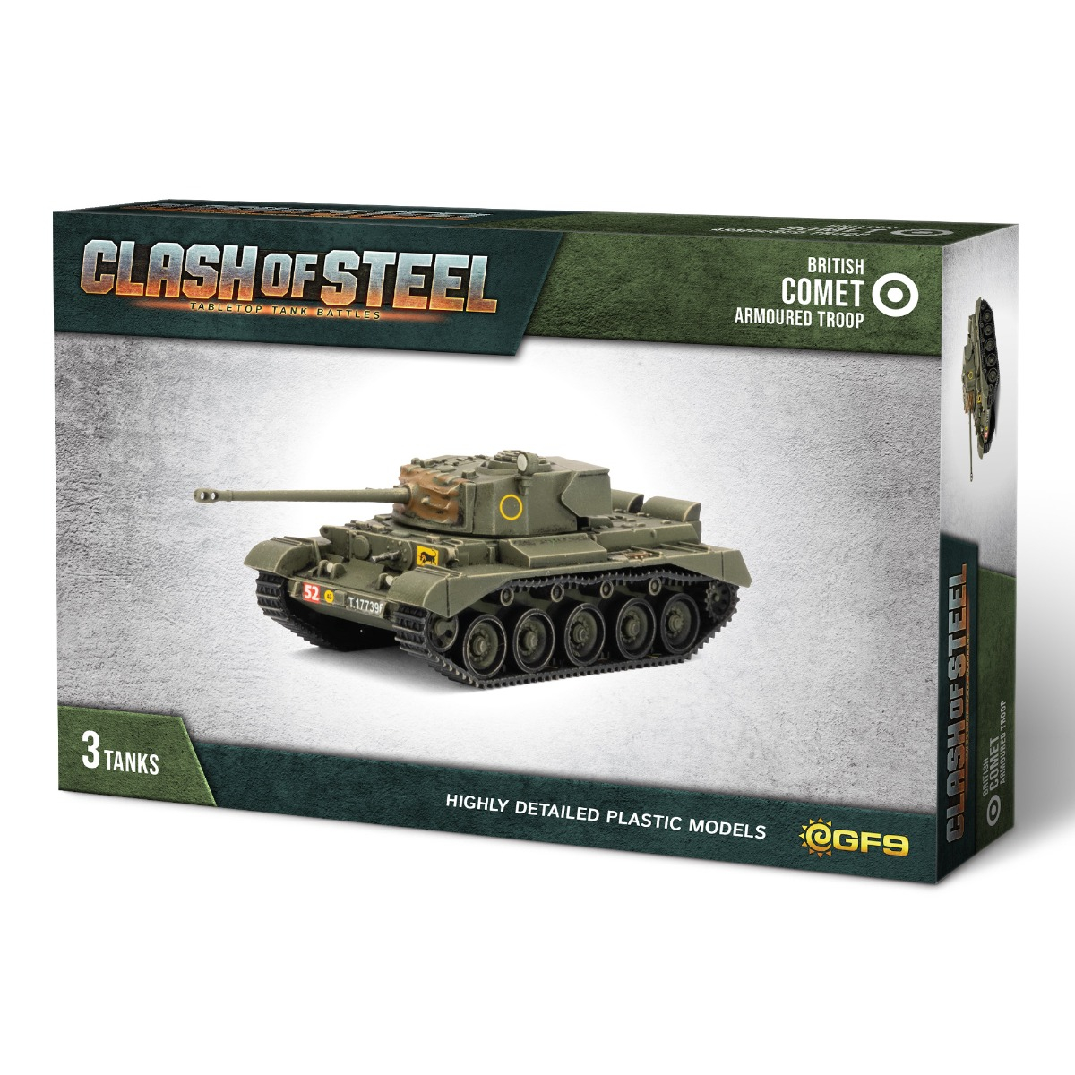 Clash of Steel: War of Unification: British Comet Armoured Troop 