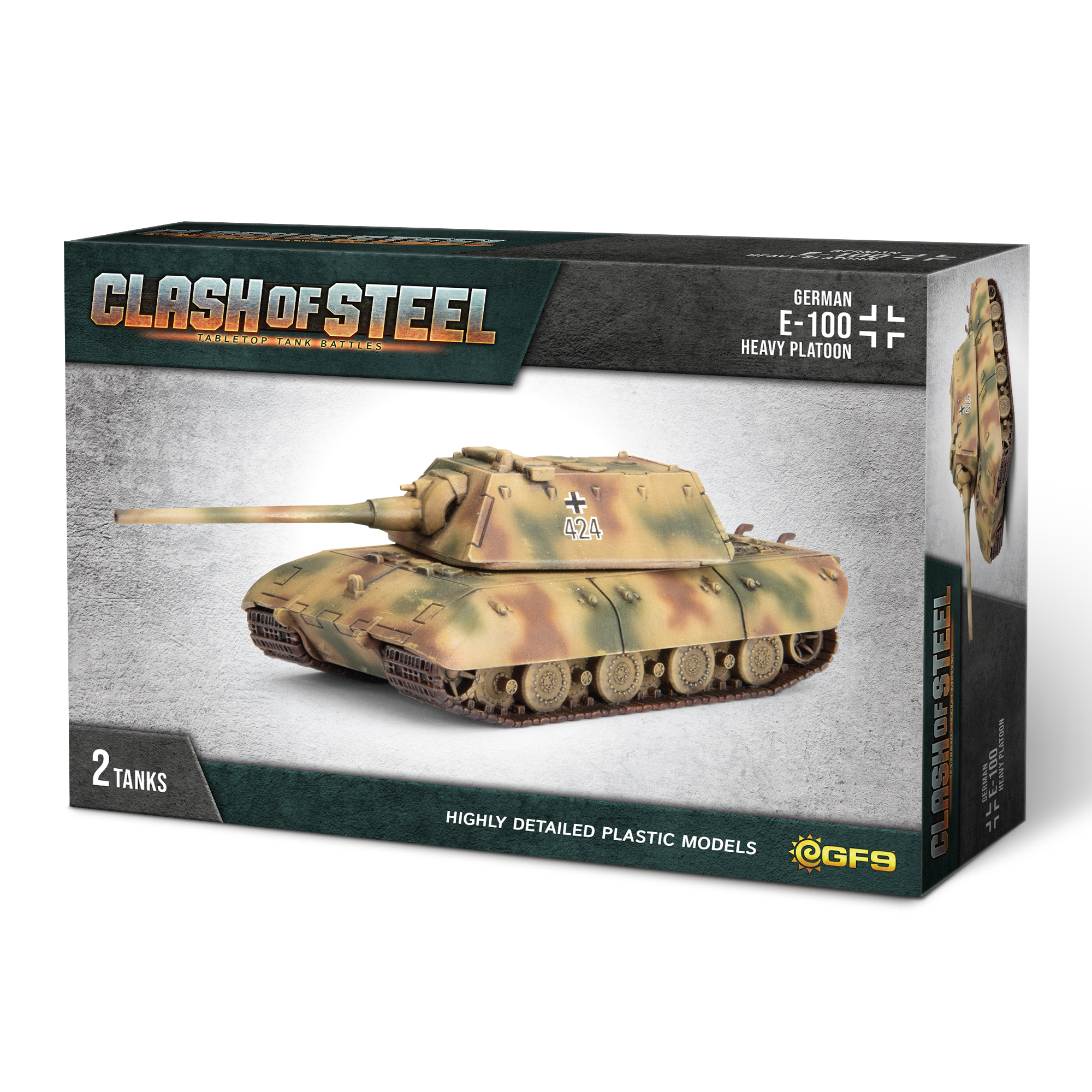 Clash of Steel: War of Unification: German E-100 Heavy Tank Platoon 