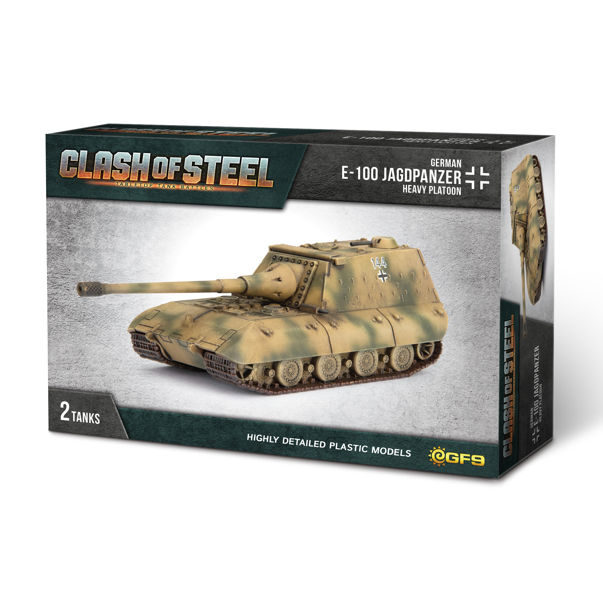 Clash of Steel: War of Unification: German E-100 Jagdpanzer Heavy Platoon 