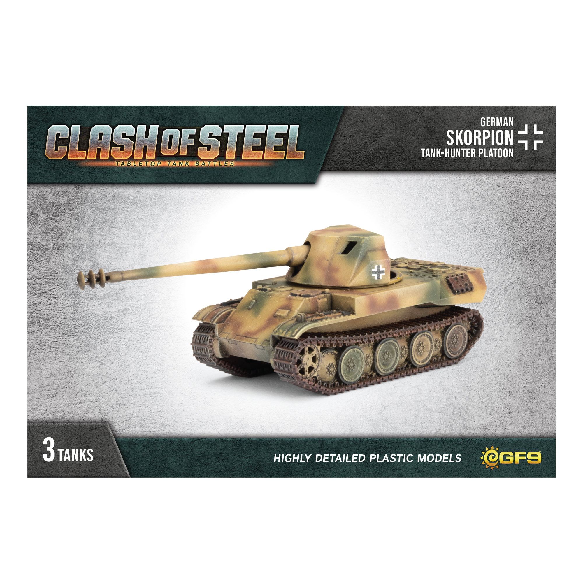 Clash of Steel: War of Unification: German Skorpion G Tank-hunter Platoon 