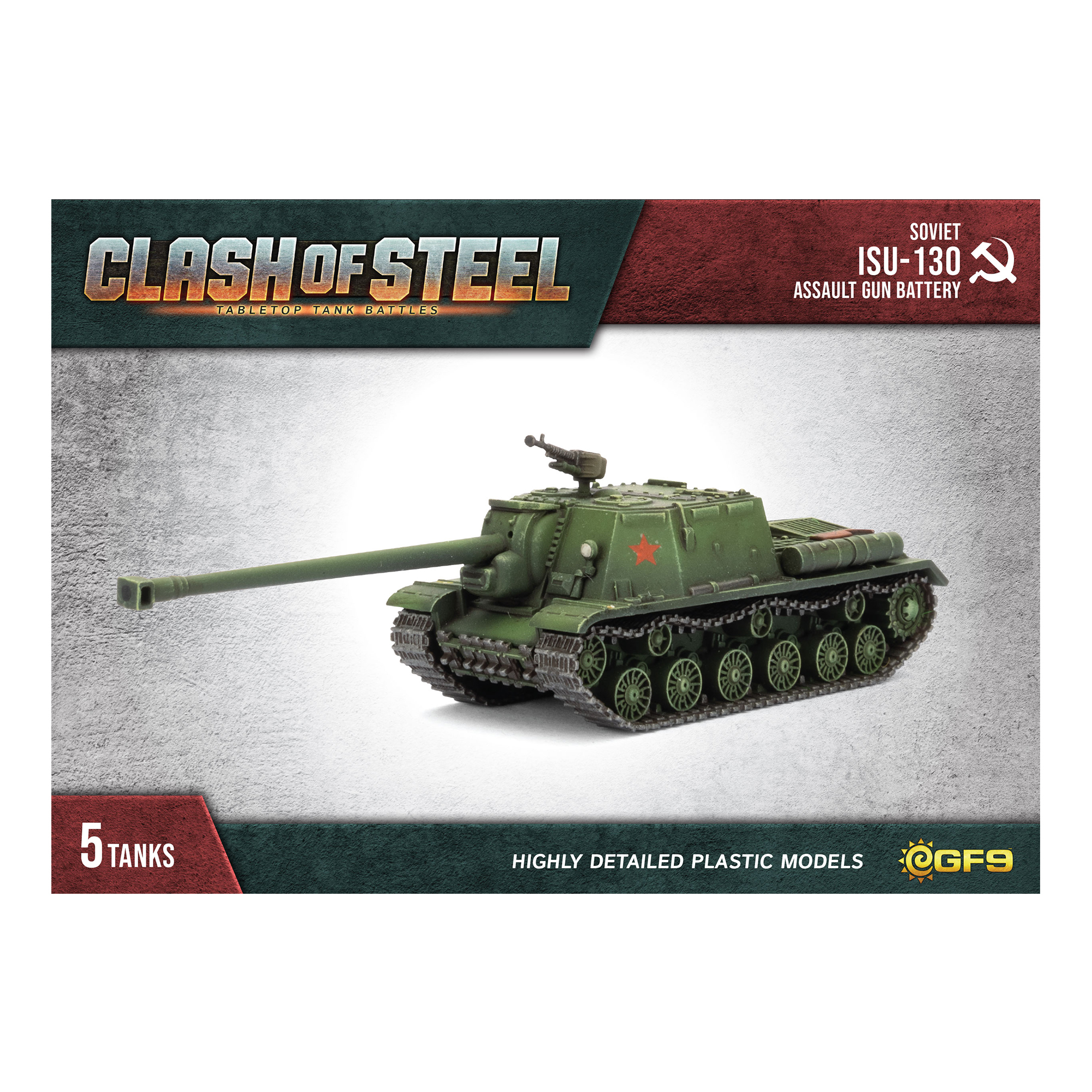 Clash of Steel: War of Unification: Soviet ISU-130 Assault Gun Battery 