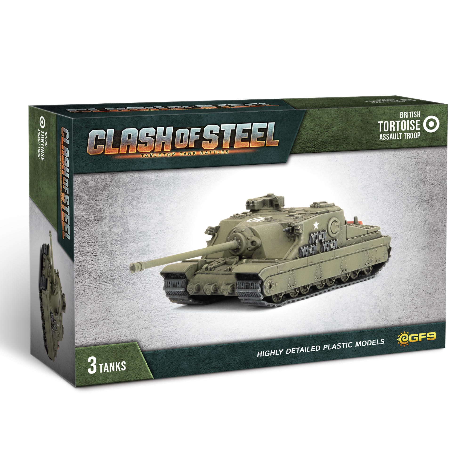 Clash of Steel: War of Unification: British Tortoise Assault Tank Troop 