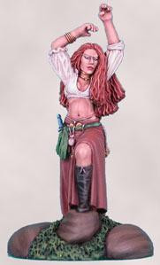 Dark Sword Miniatures: Elmore Masterwork: Close Combat Female Sorcerer 