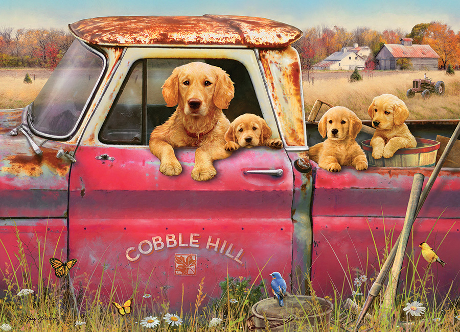 Cobble Hill Puzzles (1000): Cobble Hill Farm 