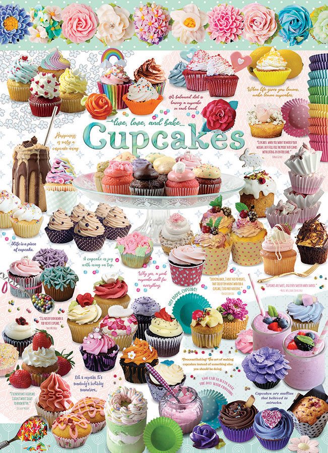 Cobble Hill Puzzles (1000): Cupcake Time 