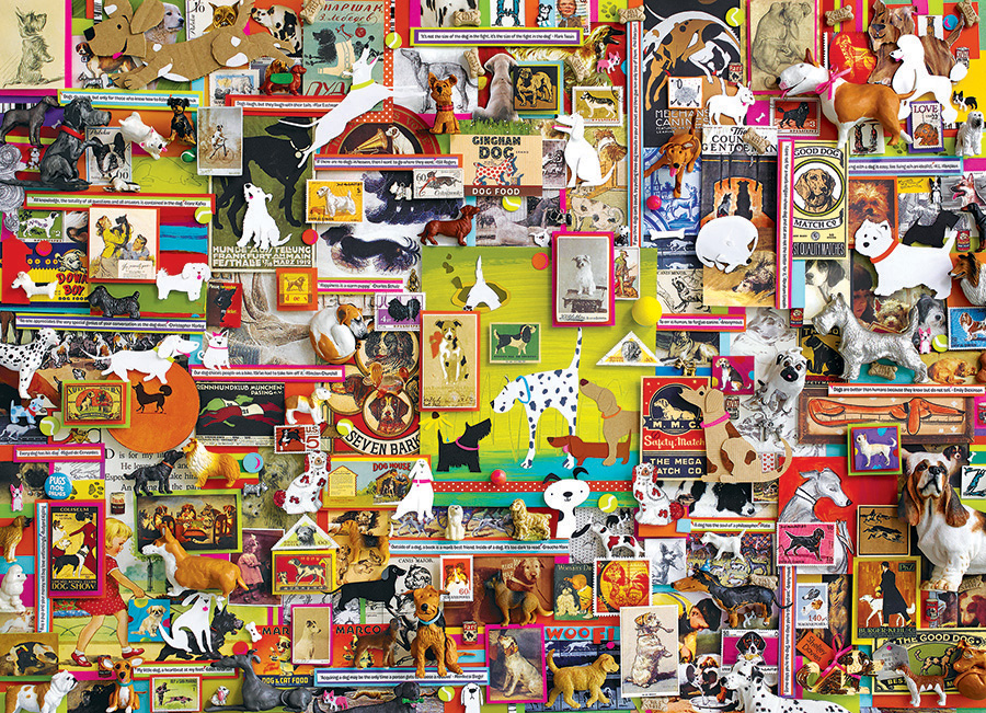 Cobble Hill Puzzles (1000): Dogtown 