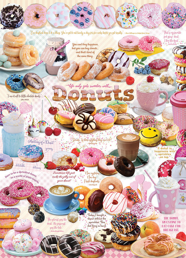 Cobble Hill Puzzles (1000): Donut Time 
