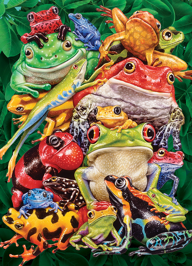 Cobble Hill Puzzles (1000): Frog Business 