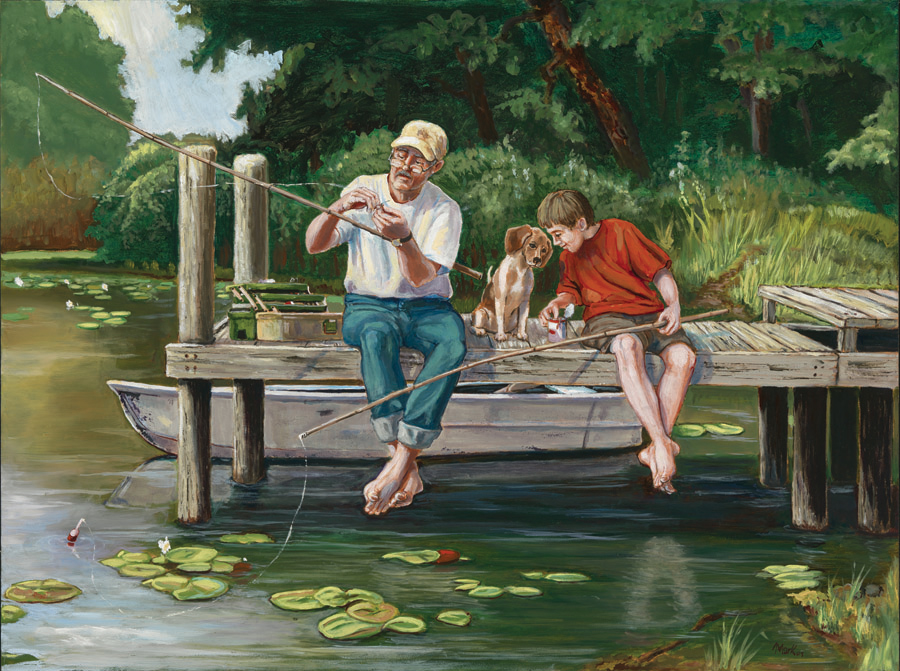 Cobble Hill Puzzles (1000): On The Dock 