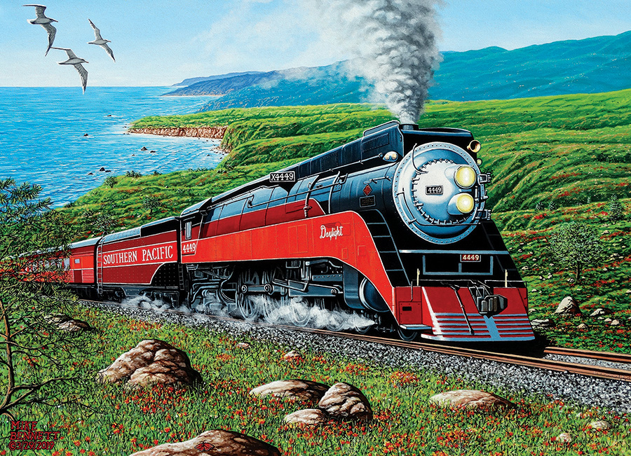 Cobble Hill Puzzles (1000): Southern Pacific 