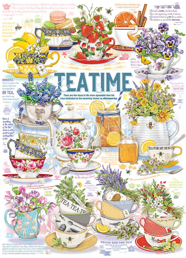 Cobble Hill Puzzles (1000): Tea Time 