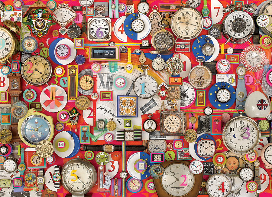 Cobble Hill Puzzles (1000): Timepieces  