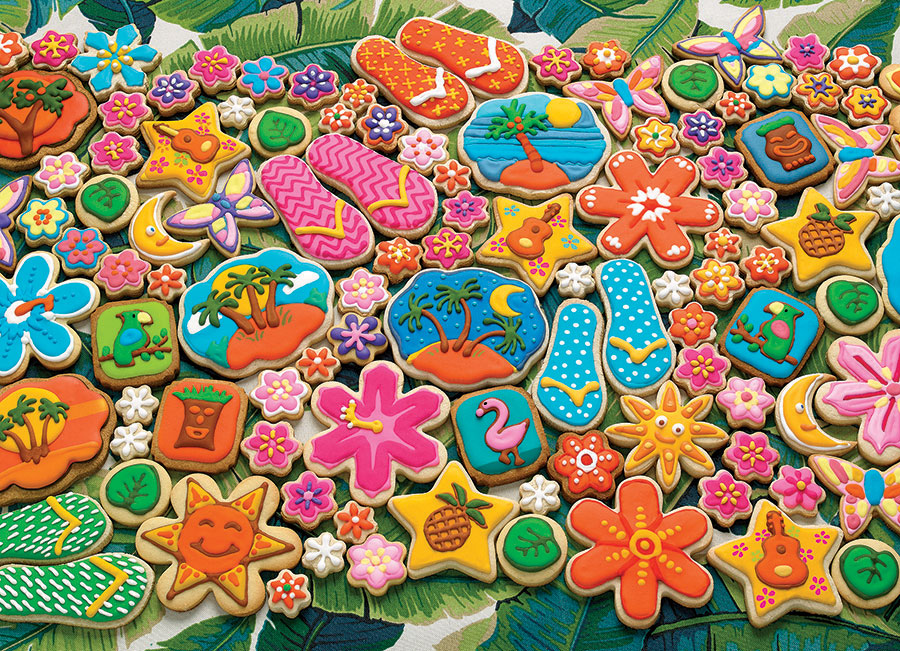 Cobble Hill Puzzles (1000): Tropical Cookies 