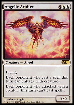 MTG: Core Set 2011 004: Angelic Arbiter 