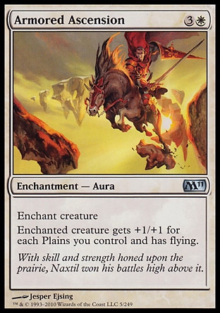 MTG: Core Set 2011 005: Armored Ascension 