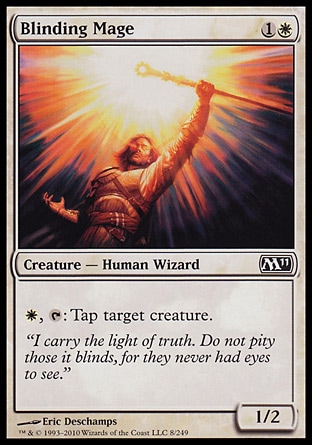 MTG: Core Set 2011 008: Blinding Mage 